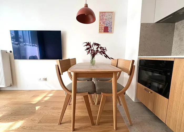 Apartman Len One Sobieszewo Baltic Line Blisko Morza Na Wyspie Sobieszewskiej Dla Rodzin Przyjazny Zwierzetom Z Tarasem Gdańsk